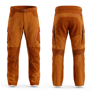 Pantalon de moto imperméable et respirant, nouvelle conception, pour sports de plein air, cargo, équipement de protection, pour hommes. - Product Image 4
