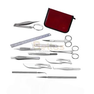 Ensemble de dissection orthopédique vétérinaire pour oiseaux, 14 pièces, instruments chirurgicaux manuels réutilisables en acier inoxydable avec étui - Product Image 3