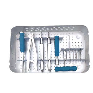 Juego de Instrumentos de Extracción de Tornillos Rotos de Acero Inoxidable de Calidad Premium, Herramientas Quirúrgicas Ortopédicas con Certificación CE ISO - Product Image 1