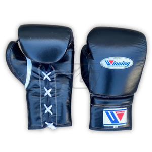 Gants de boxe haut de gamme en cuir véritable avec fermeture à lacets, absorption des chocs, personnalisables, évacuation de l'humidité, séchage rapide - Product Image 4