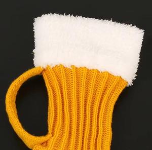 Chaussettes courtes pour hommes, jaunes, unies, antidérapantes, en acrylique tricoté, avec bordure en polaire blanche, standard, pour le sport d'été - Product Image 5