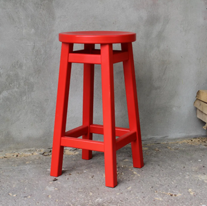 Tabouret de bar moderne de luxe avec structure métallique durable, couleur personnalisable pour bar à domicile, cuisine, extérieur, hôtel et salle à manger - Product Image 3