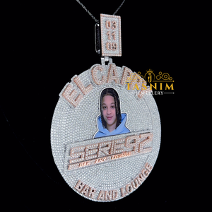 Premium Iced-Out Piraten-Anhänger Unisex Modeschmuck mit Moissanit-Stein für Halloween, Hochzeiten, Partys und Geschenke - Product Image 5