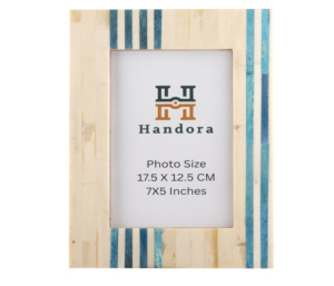 Premium Handmade Bone Inlay Photo <b>Frame</b> <b>4x6</b> | Luxury Tabletop Picture <b>Frame</b> | Home Decor & Gift Item - Product Image 1
