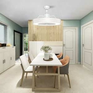 Ventilatore da Soffitto LED da 23 Pollici con Telecomando e Elegante Illuminazione LED - Product Image 2