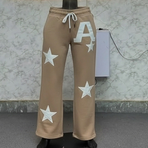 Direct Factory Supply Men's Straight-Leg Sweatpants Custom Design Casual Street Style Wholesale Price - Product Image 1