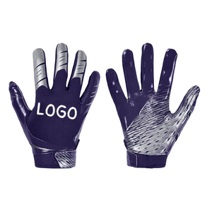 Gants de football américain OEM : Fabricant de gants de receveur à adhérence optimale pour commandes en gros destinées aux importateurs et marques de vêtements de sport - Product Image 3