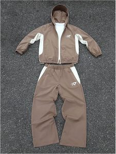 Men's Hoodies <b>Set</b> Streetwear Graphic Hooded Sweatshirts and Sweatpants Tracksuit Hip Hop Clothes - Product Image 2