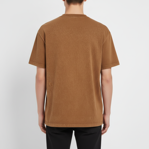 Fabricant de t-shirts personnalisés, broderie de logo sur mesure, t-shirt personnalisé de haute qualité, t-shirt ample 3D épais, service OEM - Product Image 3