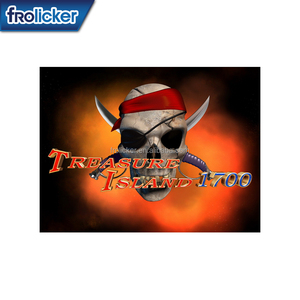 Carte de jeu SUBSINO Treasure Island 1700 à double écran, jeu d'arcade à pièces, carte de circuit imprimé 5V, prise US, jaune - Product Image 2