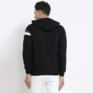 เสื้อฮู้ดซิปผู้ชายแบบใหม่ทันสมัย ระบายอากาศได้ดี ผลิตจากผ้าฝ้าย 100%  แบบโอเวอร์ไซส์  สามารถสั่งทำได้ - Product Image 3