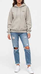 ONETEN APPARELS <b>Women's</b> <b>Navy</b> Blue Cropped Hoodie Wide Leg Joggers Set Full Sleeve Print Streetwear Tracksuit Loose Fit - Product Image 1