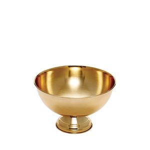 Florero de Metal de Alta Calidad para Centro de Mesa de Boda, Acabado Rústico en Color Dorado, Florero para Composiciones Florales - Product Image 6