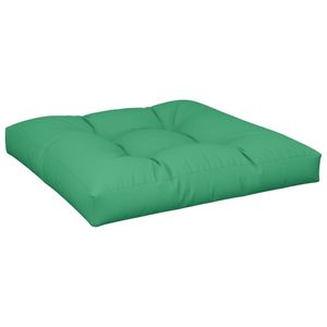 Coussin d'extérieur en polyester vert 31,5x31,5x4,7 pouces pour palette - Product Image 2