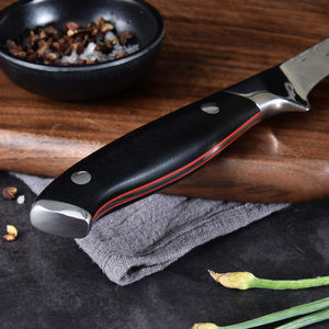 Couteaux à désosser en acier Damas de qualité supérieure, manche ergonomique, couteaux à désosser Damas à lame pleine, pour boucher et cuisine - Product Image 4