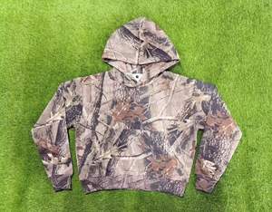 Sudadera con Capucha Oversize Personalizada para Hombre, 100% Algodón, Gruesa, Impermeable, Cortavientos, Estilo Urbano con Bolsillos - Product Image 6