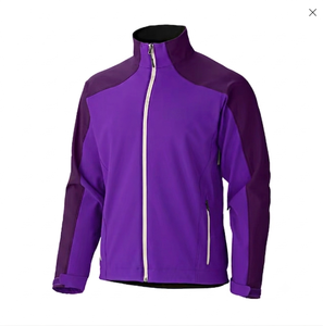 Chaquetas Softshell Personalizadas, Simples, Impermeables, de Spandex/Nylon, con Logotipo Frontal, Transpirables, de Secado Rápido, Resistentes al Viento, de Manga Larga, para Hombre, para Actividades al Aire Libre - Product Image 5