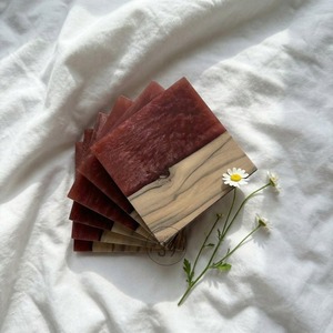 Dining Use <b>Resin</b> coaster Classic Coasters and Handmade Use Wood and Art Design <b>Epoxy</b> <b>Resin</b> Tea Cup Wooden Coaster for Drinks - Product Image 3