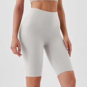 Promotion : Legging sans couture, Pantalon de yoga, Short de yoga taille haute style cycliste, Short de fitness sans couture pour la gym, le sport et l'entraînement - Product Image 6