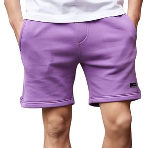 กางเกงขาสั้นผ้าฟลีซสำหรับผู้ชายกางเกงขาสั้นผ้าฟลีซเทอร์รี่300แฟชั่นแบบกำหนดเองราคาขายส่ง100% - Product Image 1