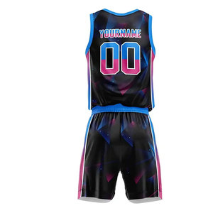 Ensemble de maillot de basket-ball personnalisé jaune 100% polyester, col en V, sans manches, maille respirante, séchage rapide, uniforme avec nom et numéro 00 pour adultes - Product Image 5