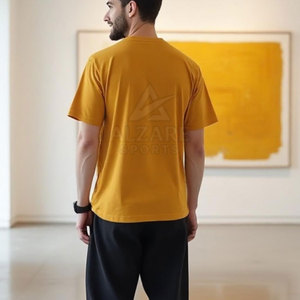 Camiseta estampada premium con tinta duradera y construcción de algodón transpirable, cómoda camiseta estampada - Product Image 3