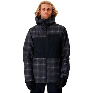 Ski & Snowboarding Waterproof Jacket Mustard <b>Yellow</b> Hooded Full Zip Snow <b>Coat</b> Chest Pocket Adjustable Cuffs Insulated Gore-Tex - Product Image 2