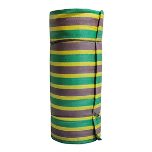 Rollo de Tela Tejida a Rayas de Nailon 100% Laminado con PVC Antibacteriano y Ecológico, Material Textil Duradero para Compras Reutilizables - Product Image 1