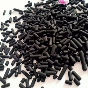 Charbon actif en granulés à base de coque de noix de coco pour la production chimique, agent auxiliaire chimique noir, adsorbant, charbon actif - Product Image 1