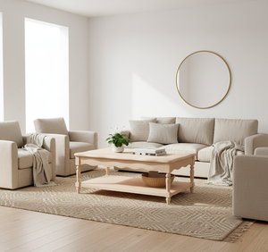 Mesa de Centro Moderna para Sala de Estar, OEM ODM, Hecha a Mano, Ecológica, Plegable, Inflable, Muebles de Madera de Primera Calidad para Interiores - Product Image 5