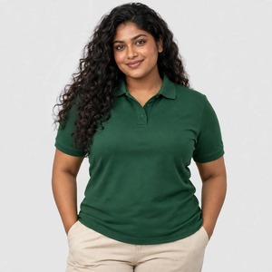 Performance <b>Women</b> <b>Polo</b> <b>Shirt</b> With Moisture Wicking Fabric Lightweight Comfort And Flexible Fit For Active Wear - Product Image 1