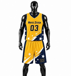 Shorts de basketball blancs pour femmes, sans manches, col rond, imprimé sublimé, séchage rapide, en Spandex/Nylon, coupe athlétique, respirant - Product Image 1