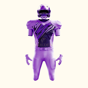 Uniforme de football américain sur mesure de qualité supérieure, meilleur tissu en polyester, uniforme de football américain pour hommes - Product Image 2