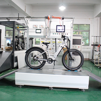 Máquina de prueba de funcionamiento para líneas de producción de bicicletas eléctricas, máquina de prueba de rendimiento de subida para bicicletas eléctricas