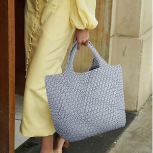 Sac fourre-tout de luxe personnalisé pour femme, en cuir PU de haute qualité, sacs à main et sacs à bandoulière pour femmes - Product Image 6