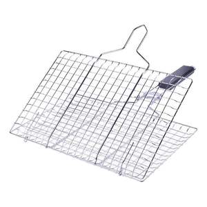 ตะกร้าย่างบาร์บีคิวสแตนเลสน้ำหนักเบา พกพาสะดวกและจัดเก็บง่ายหลังการใช้งานบาร์บีคิว - Product Image 1