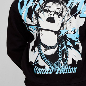 Sudadera con Capucha Estampada para Hombre, Sudadera con Capucha Gráfica de Estilo Urbano, Sudadera con Capucha con Logotipo Personalizado, Fabricante de Sudaderas al por Mayor de Marca Privada - Product Image 6