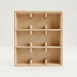 Support à tasses moderne en bois avec crochets multiples pour la maison et les cafés – Porte-tasses à café en bambou de qualité supérieure pour comptoir - Product Image 3
