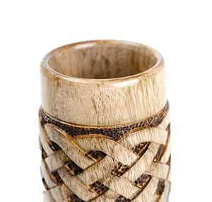Mug à café en bois de luxe - Écologique, compatible micro-ondes, design classique pour la maison, les hôtels, les restaurants, meilleur cadeau pour la décoration de table - Product Image 4