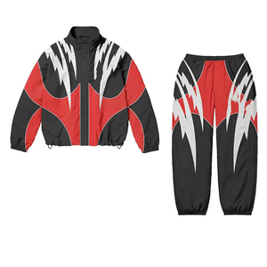 Fabricación al por Mayor de Trajes Deportivos Cortavientos Unisex para Invierno, Casuales, Estampados, 100% Nailon, Ligeros, Hechos a Medida - Product Image 1