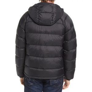 Veste d'hiver imperméable personnalisée en gros OEM, veste matelassée en duvet Soft Shell pour hommes - Product Image 3