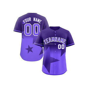 Maillots de baseball et de softball imprimés les plus vendus, prix de gros, derniers uniformes de baseball, vêtements d'équipe haut de gamme, chemises personnalisées avec logo - Product Image 5