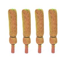 Poteau en coco naturel de 1 pied (12 pouces) en fibre de coco pour plantes grimpantes