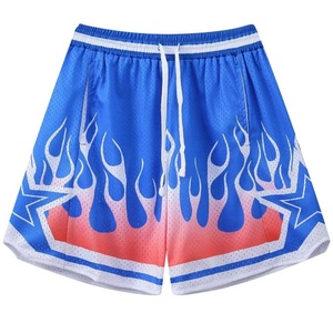 Achetez des shorts de basket-ball en mesh personnalisés avec votre propre design imprimé par sublimation, shorts de sublimation, shorts en mesh pour jeunes - Product Image 1