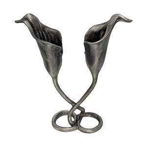 Stylish Lily Flower Candle Stand <b>Decorative</b> Metal Holder For Living Room <b>Decor</b> Events And <b>Table</b> Centerpiece Styling FRom India - Product Image 4