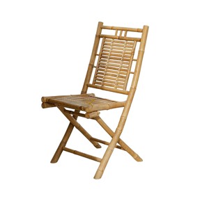 Eco-Friendly Bamboo Dining <b>Chair</b> Portable Outdoor Folding <b>Chair</b> Contemporary Design for Hotel Events Weddings Parties - Product Image 1