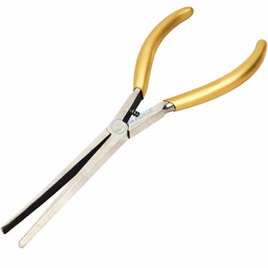 Alicates de punta larga plana con resorte para joyería, herramienta de reparación, herramienta manual de precisión para trabajos detallados, venta al por mayor - Product Image 6