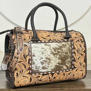 Bolsa de Viaje Grande de Cuero Hecha a Mano, Estilo Personalizado, de Lujo, para Mujer, Bolsa de Hombro de Cuero Vacuno - Product Image 4