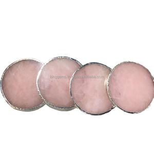Meilleure vente sculpté Rose Quartz caboteur Agate cristal plaque pour la décoration intérieure métaphysique pierre précieuse pour la méditation Feng Shui - Product Image 1