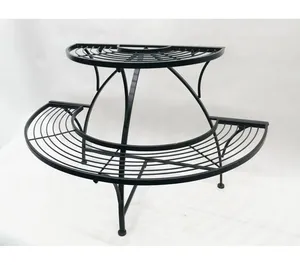 Soporte de Metal Resistente a la Oxidación para Macetas, Estante Decorativo para Plantas, Diseño Interior Moderno - Product Image 4